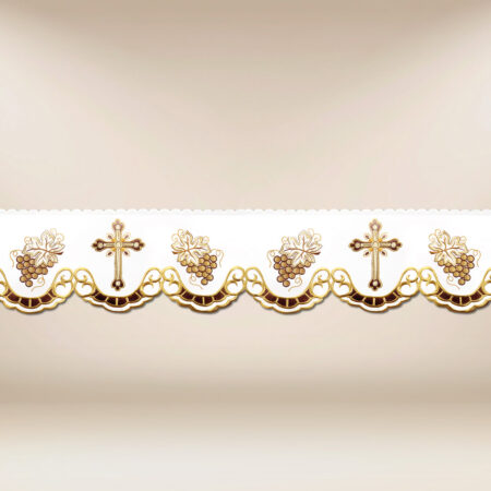 Koronka haftowana "Złote Winogrono"