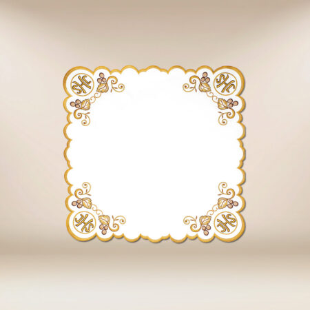 Serwetka haftowana "Złoty Kielich" 45x45