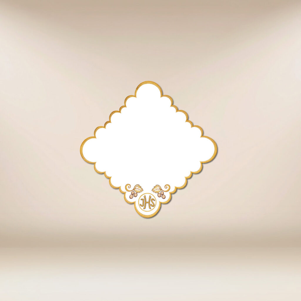 Serwetka haftowana “Złoty Kielich” 32×32