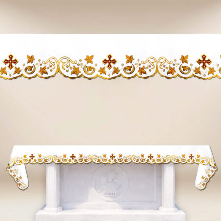 Obrus haftowany „Baranek Boży” – na  dowolny wymiar