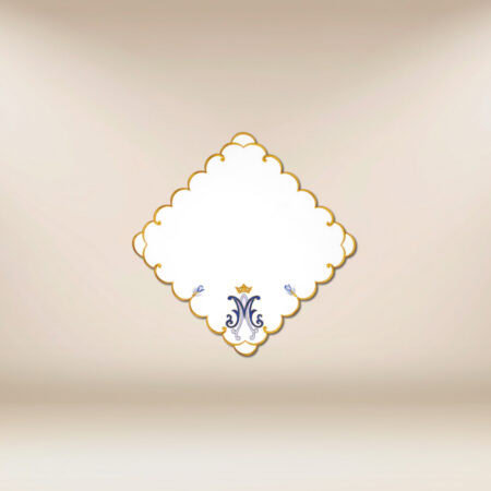 Serwetka haftowana "Kwiat Maryi" 32x32