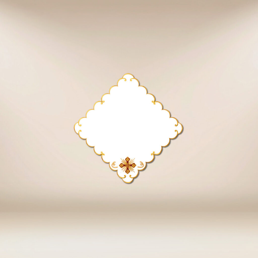 ob_5_4_26 Serwetka haftowana „Alfa D’Oro” 32 x 32 cm