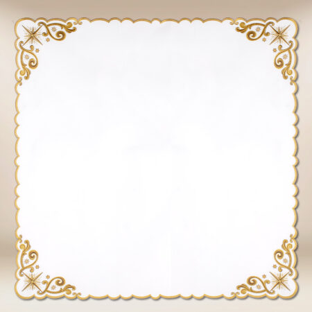 Serwetka haftowana "Sacro Natale" 95x95