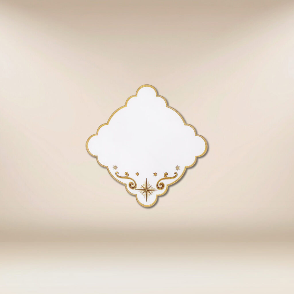 Obrus haftowany „Sacro Natale” (długość do  650cm)