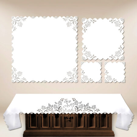 Ażurowy komplet na ołtarz do kościoła "Wielkanocny"