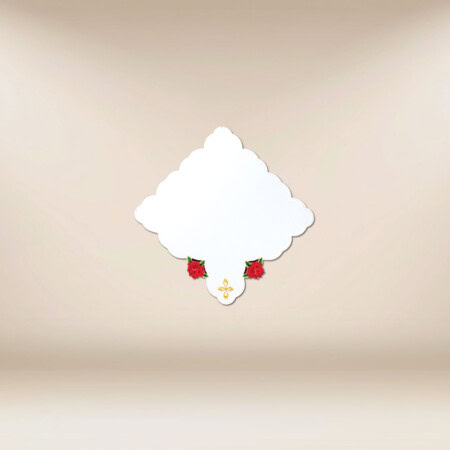 Serwetka haftowana "Róże" 32x32