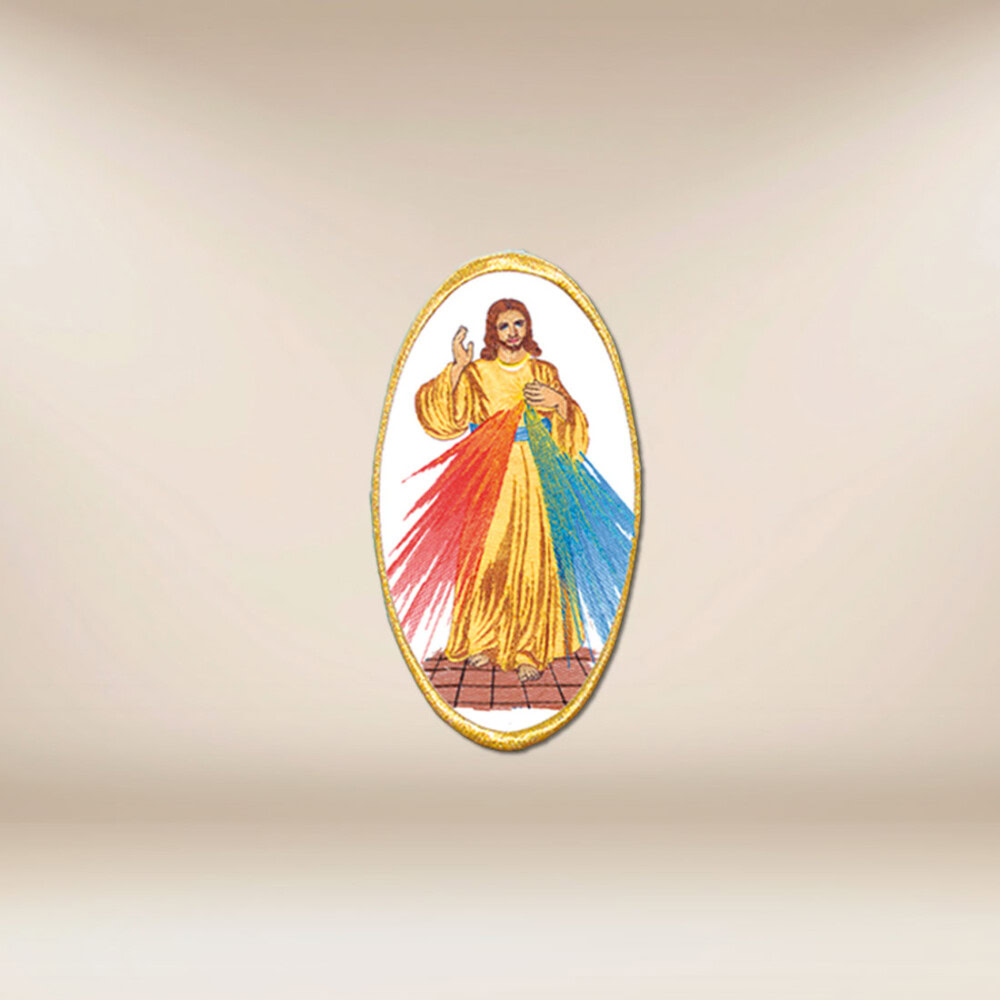 Aplikacja haftowana "Jezus Miłosierny"