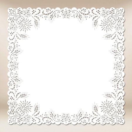 Serwetka "Kielich Wiary" 95cm x 95cm