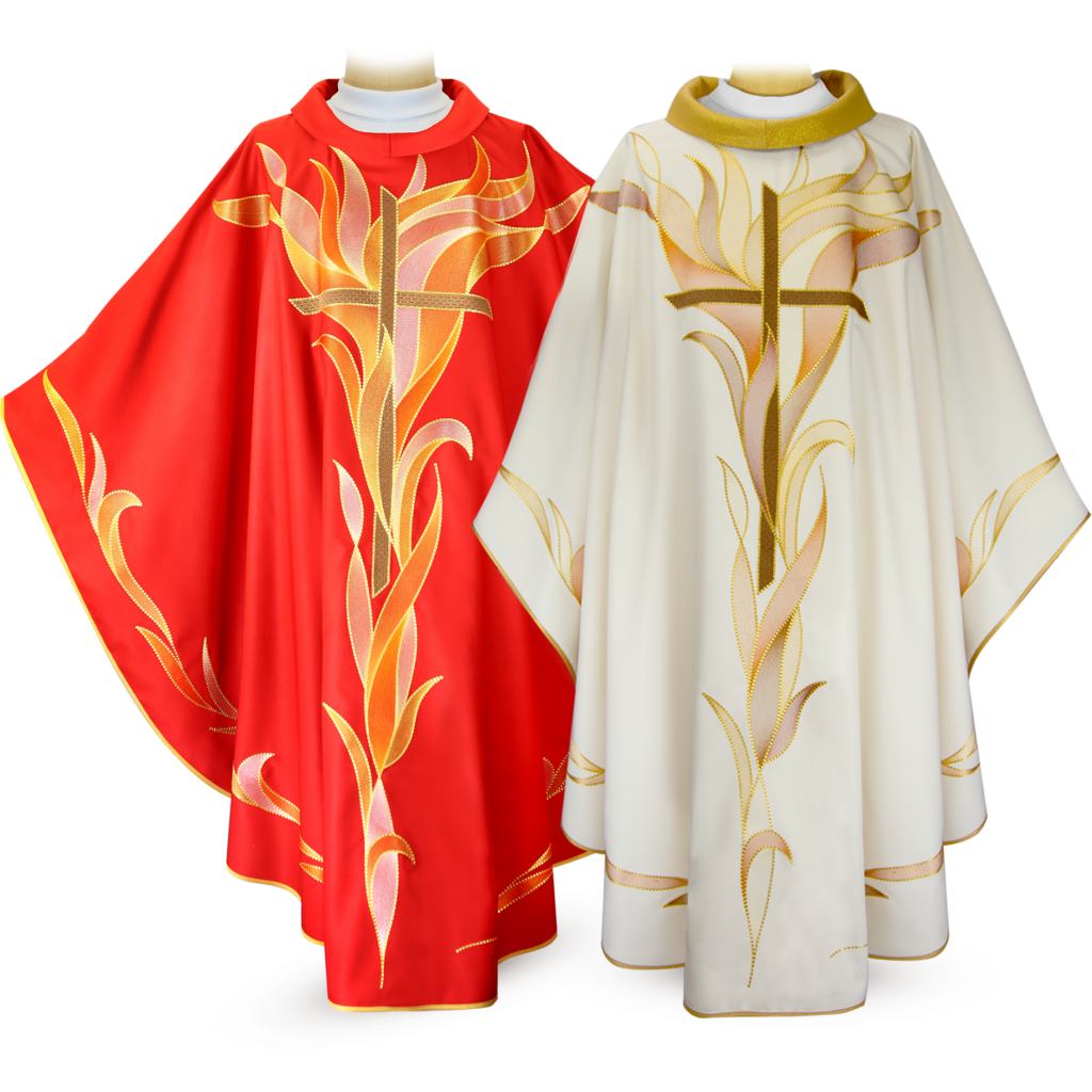 ornaty liturgiczne z symbolem Ducha Świętego Urbanowicz Haft Polska