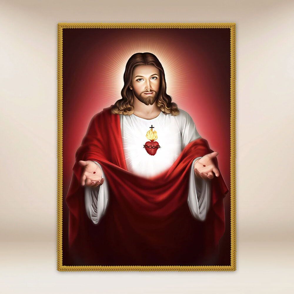 Ozdoba liturgiczna duża Serce Jezusa