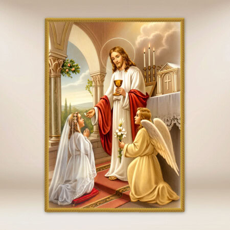 Ozdoba liturgiczna duża „Komunia Święta”