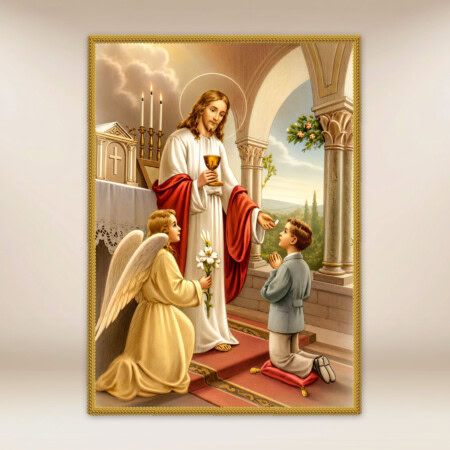Ozdoba liturgiczna duża "Komunia Święta"