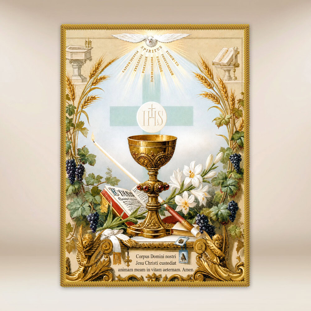 Ozdoba liturgiczna Komunia Święta