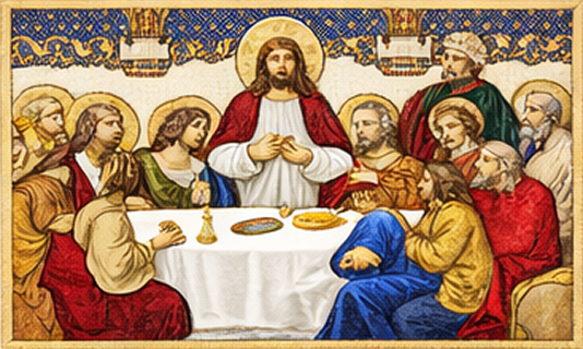 Ostatnia Wieczerza – tradycyjne przedstawienie Jezusa i Apostołów w sztuce sakralnej