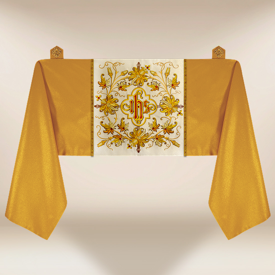 Welon haftowany naramienny “Classico Gold”