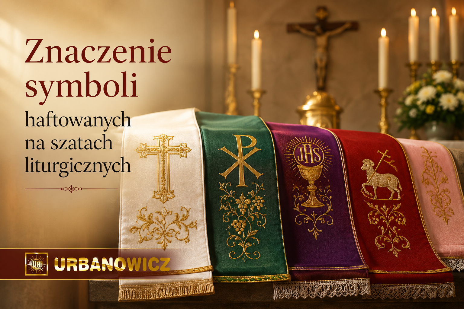 The Meaning of the Symbols Embroidered on Liturgical Vestments